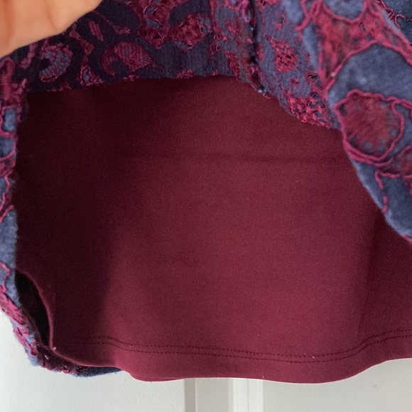 Greyish blue & grape colored top - Picture 9 of 11